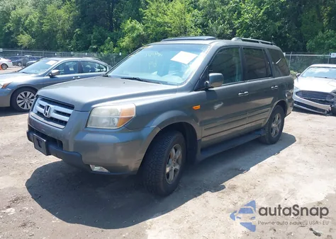 2007 Honda Pilot Exl z USA, uszkodzony, nr VIN 5FNYF18527B005414